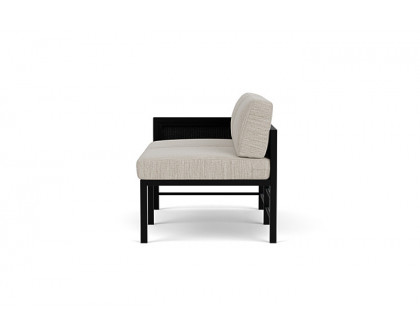 Lloyd Flanders™ Southport Right Arm Loveseat - Ebony, Callen Celadon