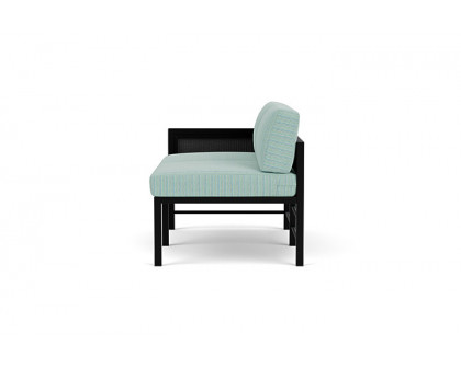 Lloyd Flanders™ Southport Right Arm Loveseat - Charcoal, Unearth Dew