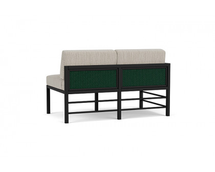 Lloyd Flanders™ Southport Right Arm Loveseat - Woodland, Callen Celadon