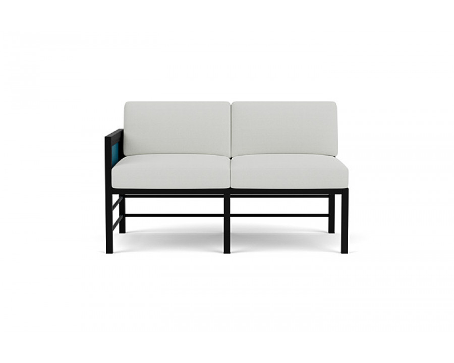 Lloyd Flanders™ Southport Right Arm Loveseat - Peacock, Loveboat Mint