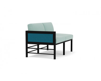 Lloyd Flanders™ Southport Right Arm Loveseat - Peacock, Unearth Dew