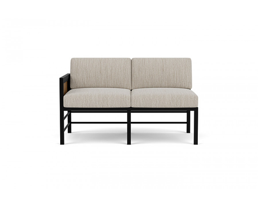 Lloyd Flanders™ Southport Right Arm Loveseat - Hickory, Callen Celadon