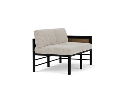 Lloyd Flanders™ Southport Left Arm Loveseat - Fawn, Callen Celadon