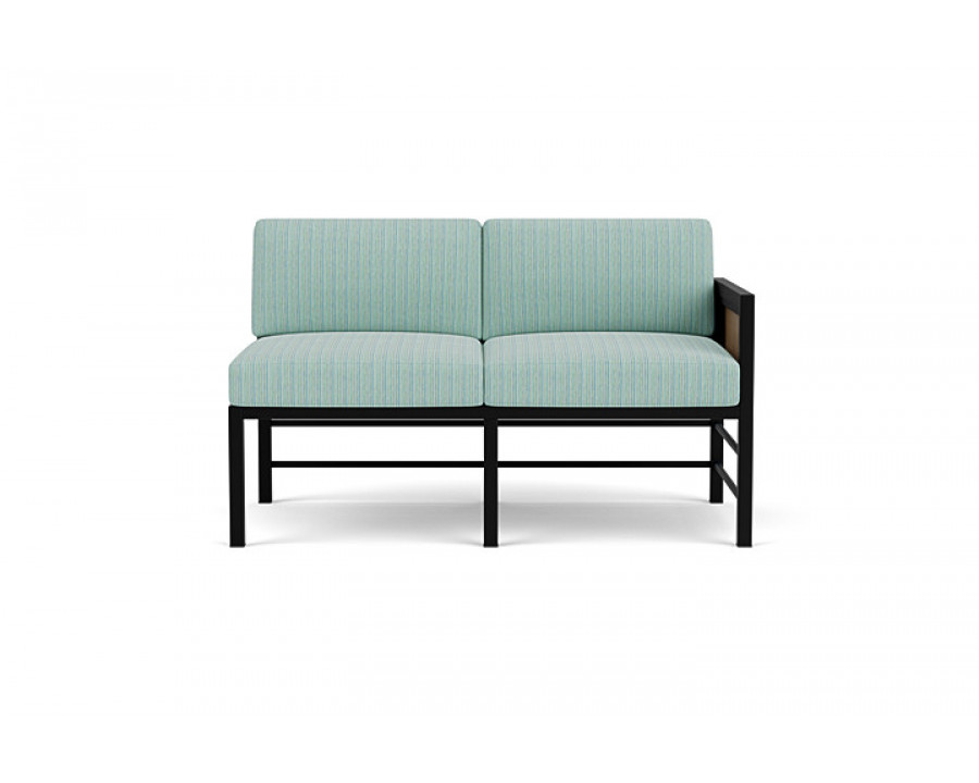 Lloyd Flanders™ Southport Left Arm Loveseat - Fawn, Unearth Dew