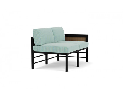 Lloyd Flanders™ Southport Left Arm Loveseat - Fawn, Unearth Dew