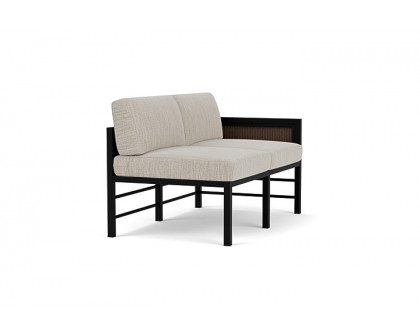 Lloyd Flanders™ Southport Left Arm Loveseat - Bark, Callen Celadon