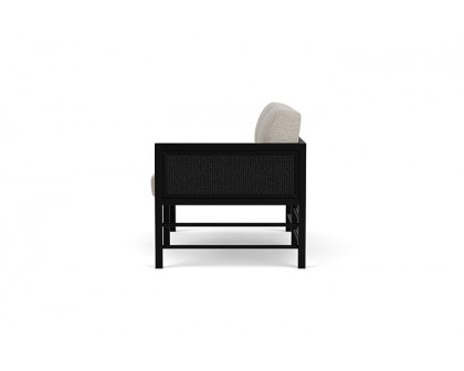 Lloyd Flanders™ Southport Left Arm Loveseat - Ebony, Callen Celadon