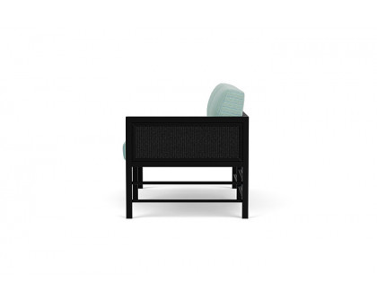 Lloyd Flanders™ Southport Left Arm Loveseat - Ebony, Unearth Dew