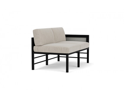 Lloyd Flanders™ Southport Left Arm Loveseat - Platinum, Callen Celadon