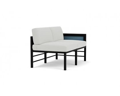 Lloyd Flanders™ Southport Left Arm Loveseat - Stillwater, Loveboat Mint