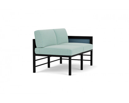 Lloyd Flanders™ Southport Left Arm Loveseat - Stillwater, Unearth Dew