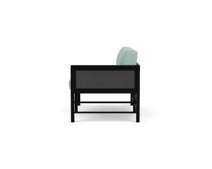 Lloyd Flanders™ Southport Left Arm Loveseat - Charcoal, Unearth Dew