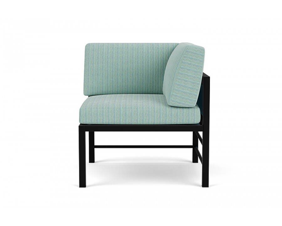 Lloyd Flanders™ Southport Corner Sectional - Peacock, Unearth Dew