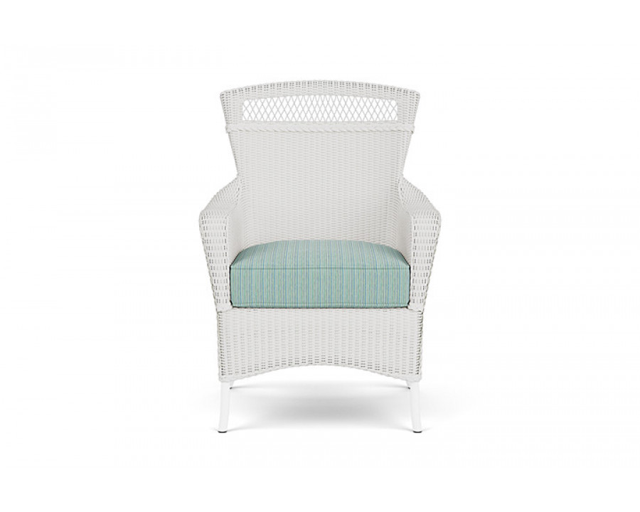 Lloyd Flanders™ Loom Dining Armchair - Matte White