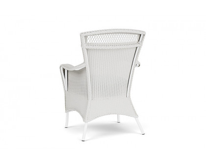 Lloyd Flanders™ Loom Dining Armchair - Matte White