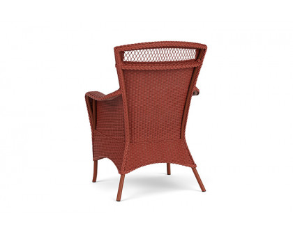 Lloyd Flanders™ Loom Dining Armchair - Terracotta