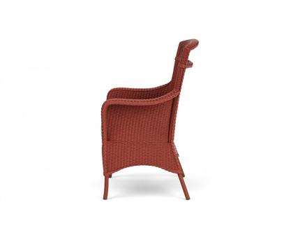 Lloyd Flanders™ Loom Dining Armchair - Terracotta