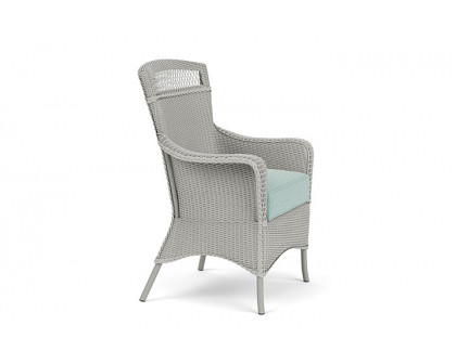 Lloyd Flanders™ Loom Dining Armchair - Platinum