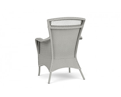 Lloyd Flanders™ Loom Dining Armchair - Platinum