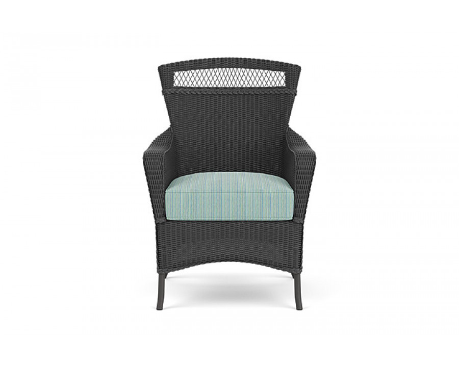 Lloyd Flanders™ Loom Dining Armchair - Charcoal