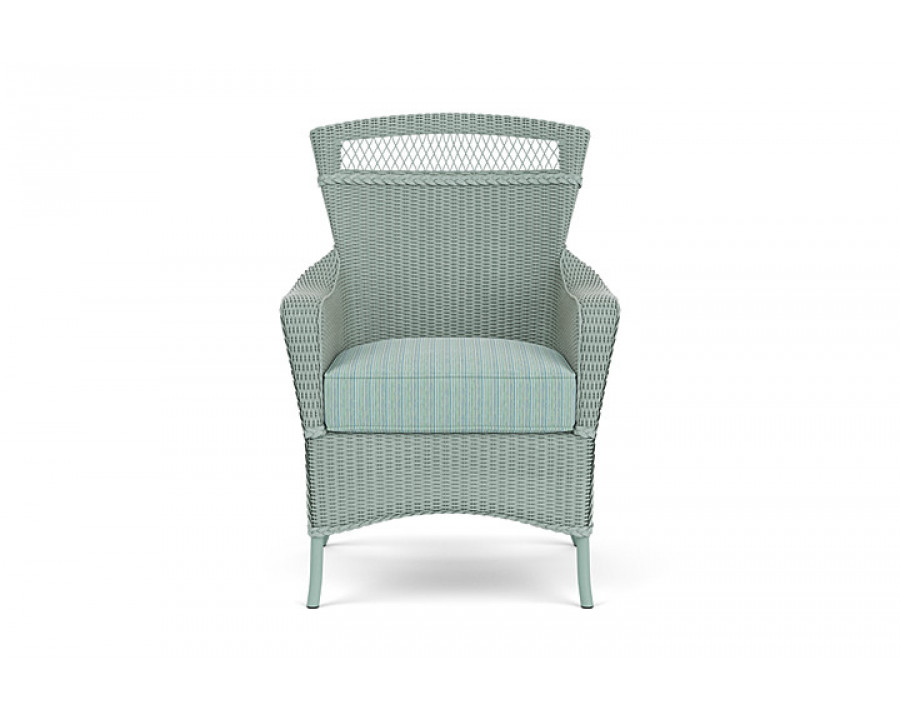 Lloyd Flanders™ Loom Dining Armchair - Sea Glass