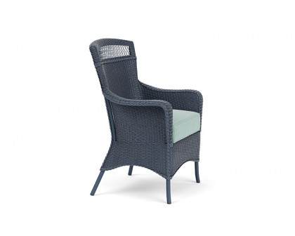 Lloyd Flanders™ Loom Dining Armchair - Denim Blue