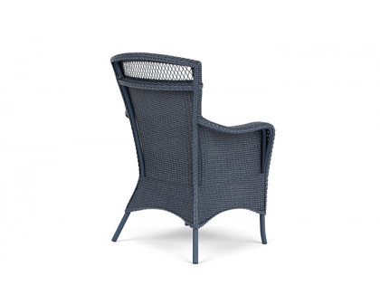 Lloyd Flanders™ Loom Dining Armchair - Denim Blue