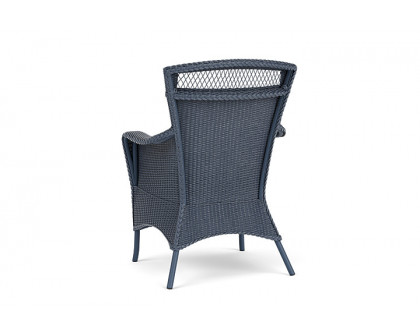 Lloyd Flanders™ Loom Dining Armchair - Denim Blue