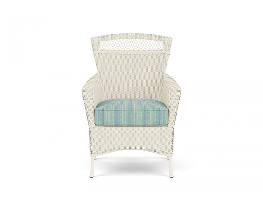 Lloyd Flanders™ Loom Dining Armchair - Ivory