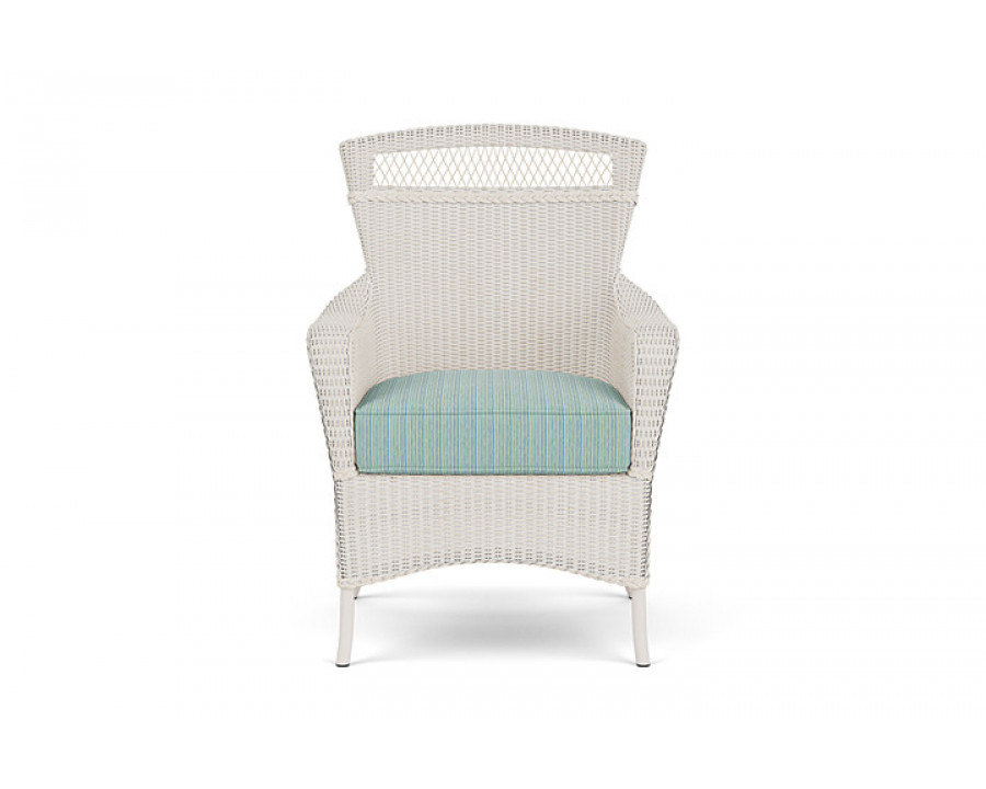 Lloyd Flanders™ Loom Dining Armchair - Antique White