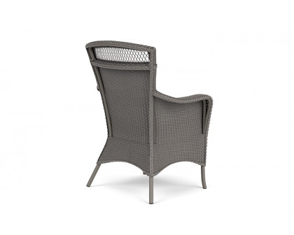 Lloyd Flanders™ Loom Dining Armchair - Pewter