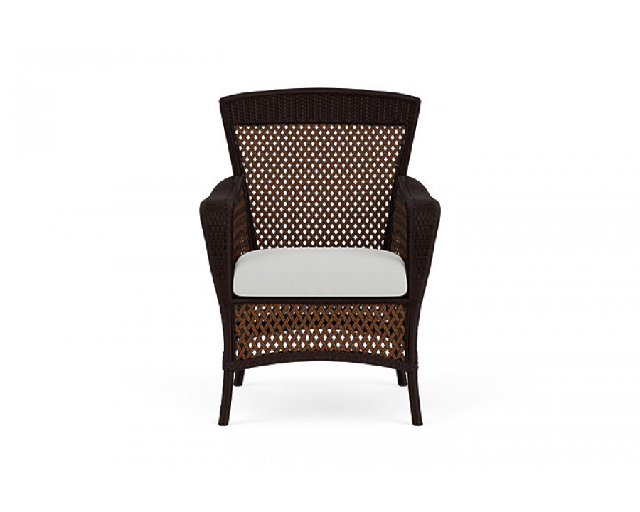 Lloyd Flanders™ Grand Traverse Dining Armchair Loveboat Mint, Caramel