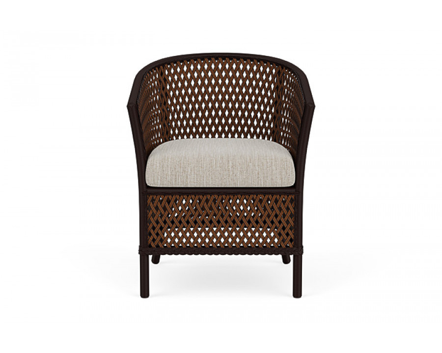 Lloyd Flanders™ Grand Traverse Barrel Dining Chair Callen Celadon, Caramel