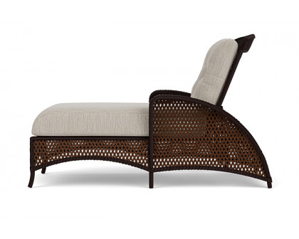 Lloyd Flanders™ Grand Traverse Chaise Callen Celadon, Caramel