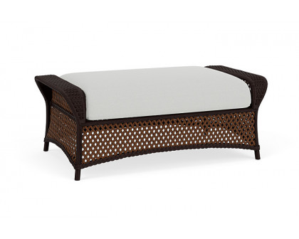 Lloyd Flanders™ Grand Traverse Large Ottoman Loveboat Mint, Caramel