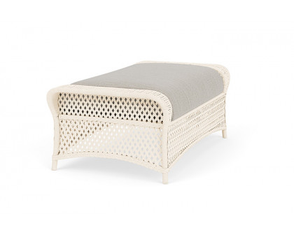 Lloyd Flanders™ Grand Traverse Large Ottoman Callen Celadon, Bisque