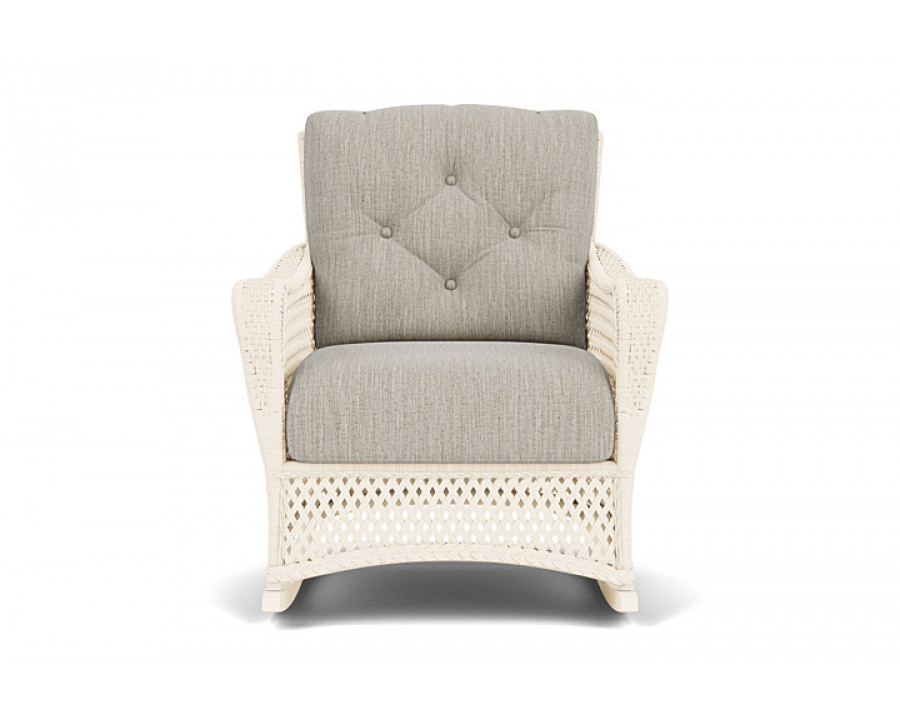 Lloyd Flanders™ Grand Traverse Lounge Rocker Callen Celadon, Bisque