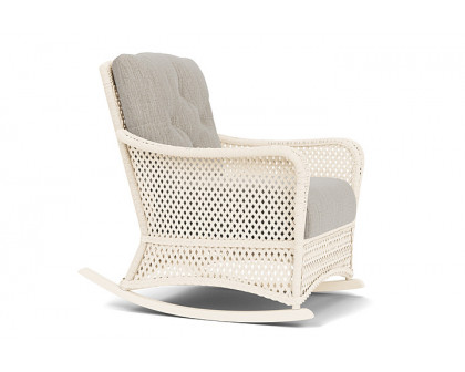 Lloyd Flanders™ Grand Traverse Lounge Rocker Callen Celadon, Bisque