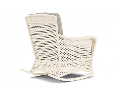 Lloyd Flanders™ Grand Traverse Lounge Rocker Callen Celadon, Bisque