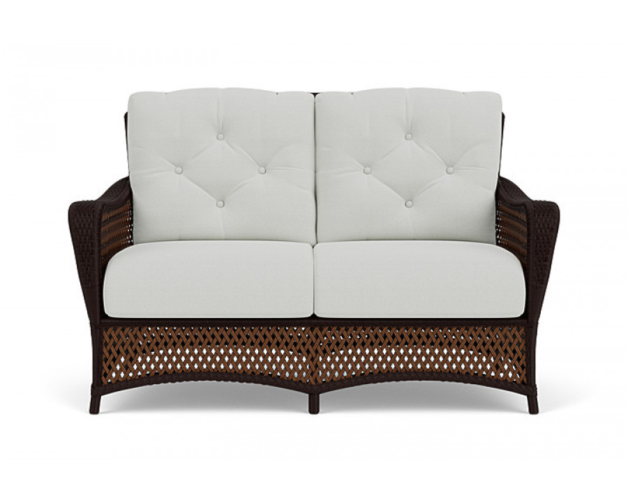 Lloyd Flanders™ Grand Traverse Loveseat  Loveboat Mint, Caramel