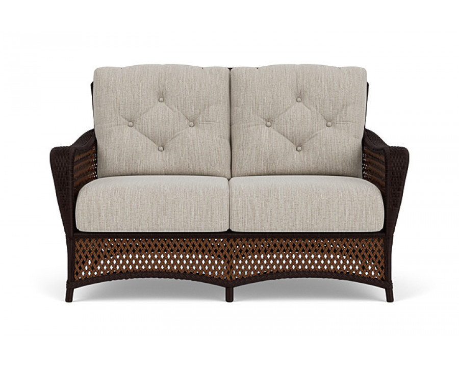 Lloyd Flanders™ Grand Traverse Loveseat  Callen Celadon, Caramel