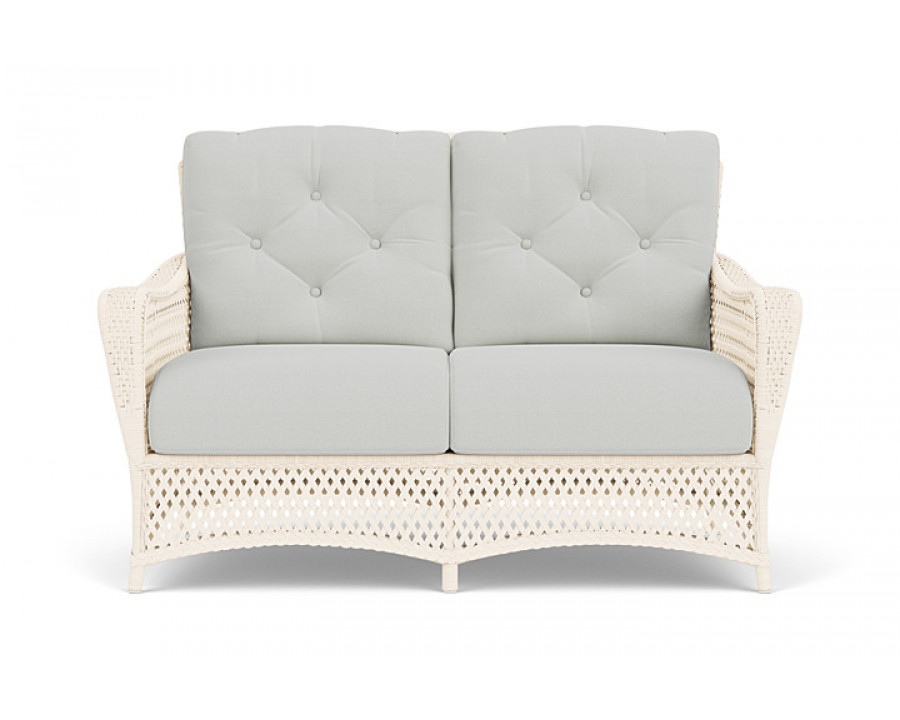 Lloyd Flanders™ Grand Traverse Loveseat  Loveboat Mint, Bisque