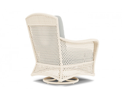 Lloyd Flanders™ Grand Traverse Swivel Glider Lounge Chair Loveboat Mint, Bisque