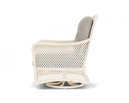 Lloyd Flanders™ Grand Traverse Swivel Glider Lounge Chair Callen Celadon, Bisque