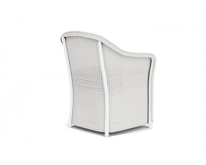 Lloyd Flanders™ Weekend Retreat Dining Armchair - Matte White, Callen Celadon