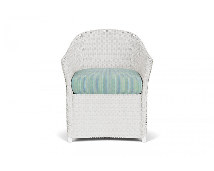 Lloyd Flanders™ Weekend Retreat Dining Armchair - Matte White, Unearth Dew