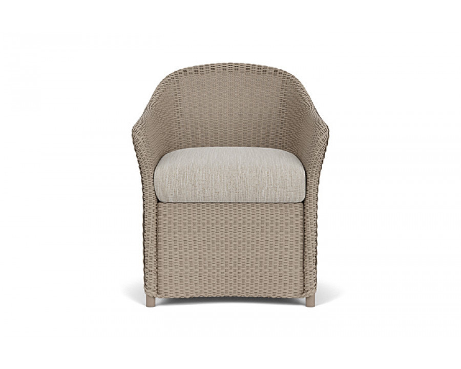 Lloyd Flanders™ Weekend Retreat Dining Armchair - French Beige, Callen Celadon