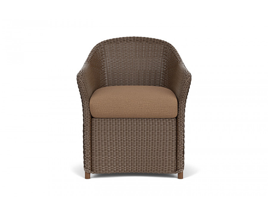 Lloyd Flanders™ Weekend Retreat Dining Armchair - Bark, Canvas Natural