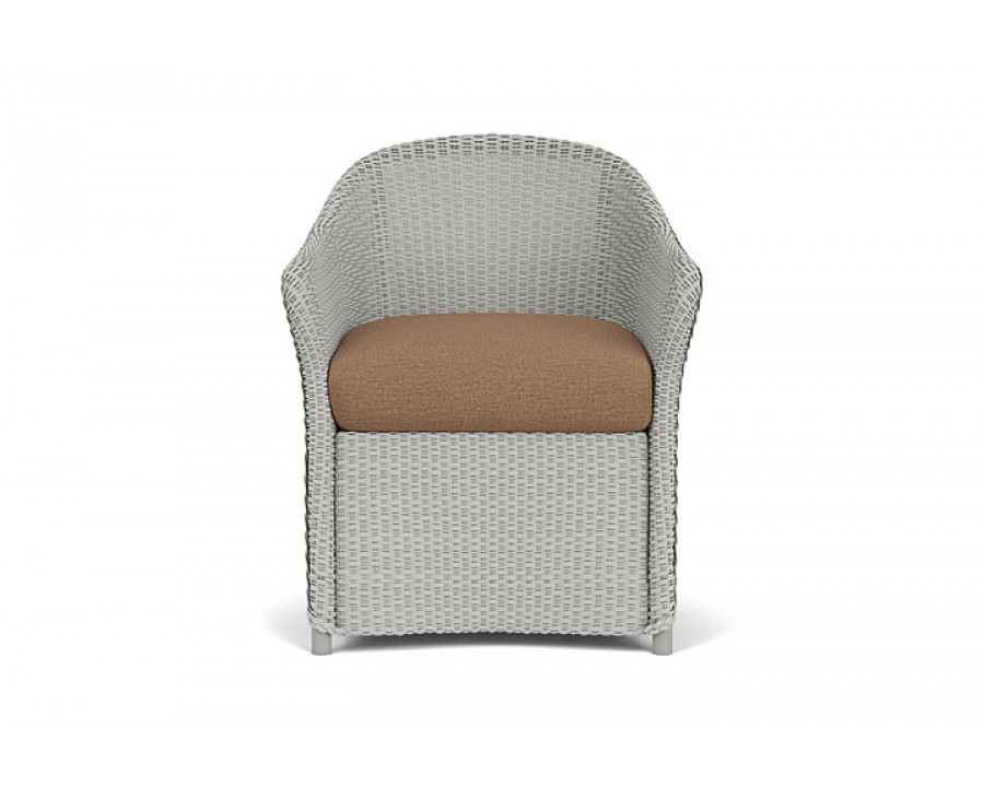 Lloyd Flanders™ Weekend Retreat Dining Armchair - Platinum, Canvas Natural