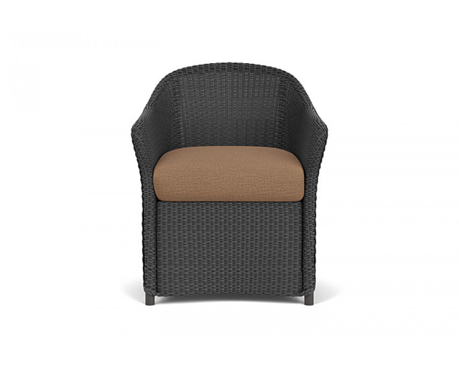 Lloyd Flanders™ Weekend Retreat Dining Armchair - Charcoal, Canvas Natural